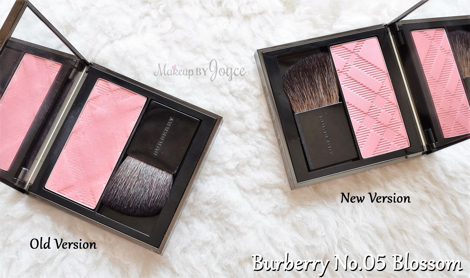 ❤ MakeupByJoyce ❤** !: Swatches + Comparisons: Burberry Light Glow Blush in  Blossom  (New Formula)