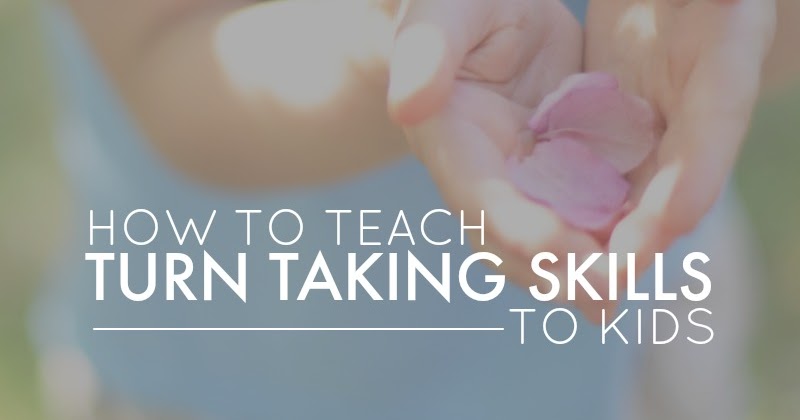 4 activities that teach kids how to take turns