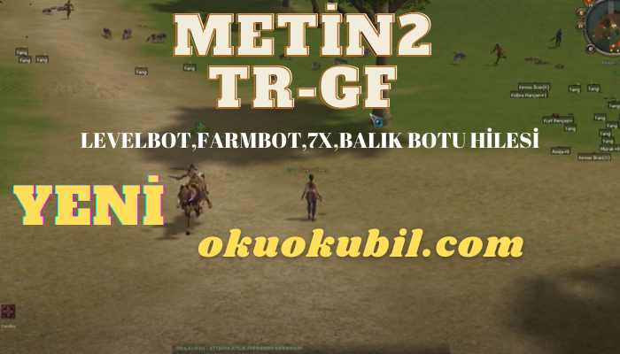 Metin2 TR-GF Güncel sürüm LevelBot, FarmBot, 7X, Balık Botu Hilesi İndir 2021