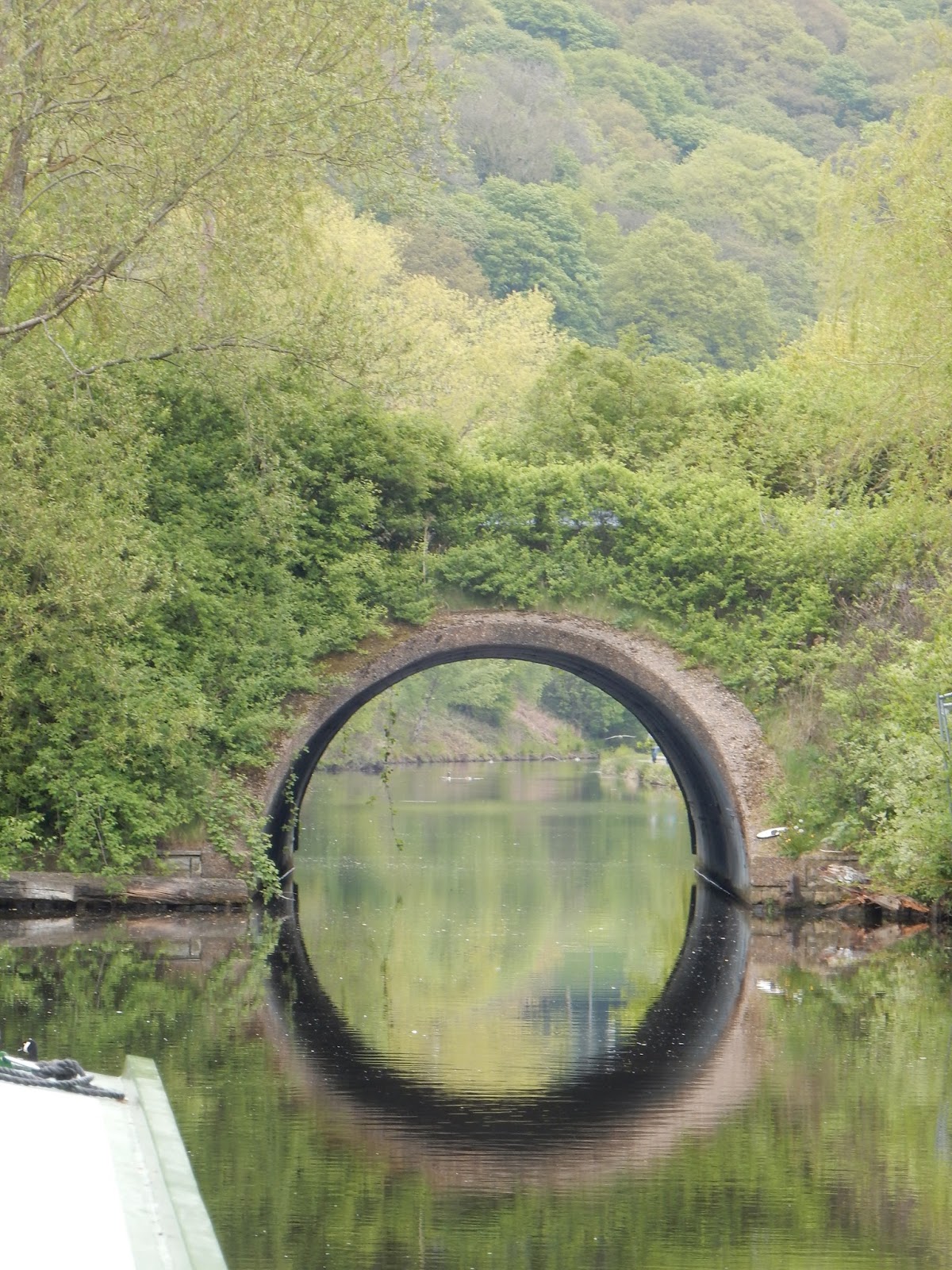 NB Holderness May 2017 by bridge and Lock, part 1.