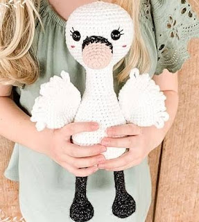 PATRON GRATIS CISNE AMIGURUMI 44903