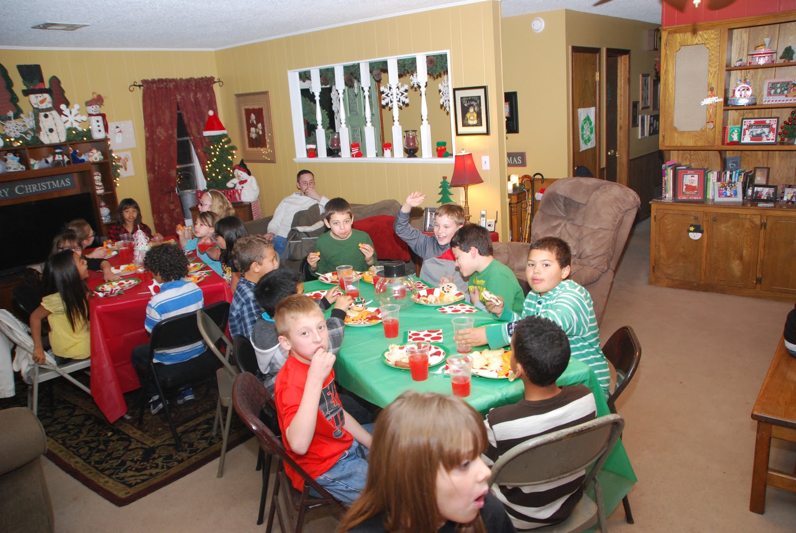 Shine Like Stars: Elementary Youth Group Christmas Party 2012