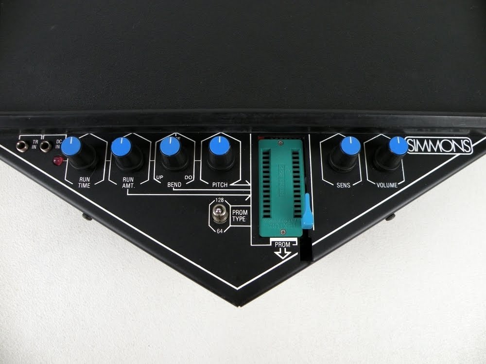 Simmons Electronic Drums - Set Of 5 Caps For Knobs. ONLY GREY IN