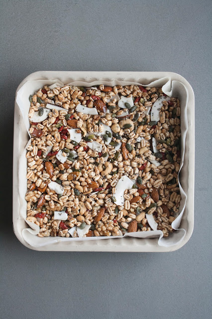 Granola di orzo soffiato fatta in casa