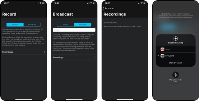 Aplikasi iRec/EveryCord
