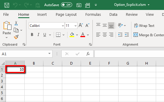 Excel Mirror - We Push Your Boundaries: Use of Option Explicit in Excel VBA