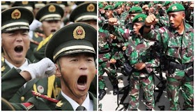 Anggaran Militer Indonesia Rp 104 T, China Rp 3.500 T