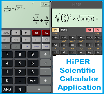HiPER Scientific Calculator Application