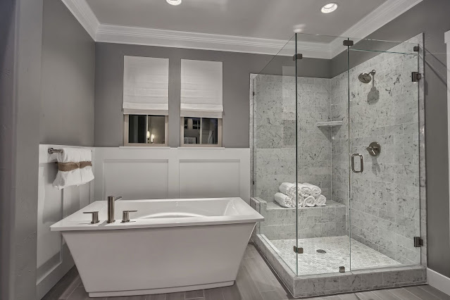 small bathroom designs with shower and tub