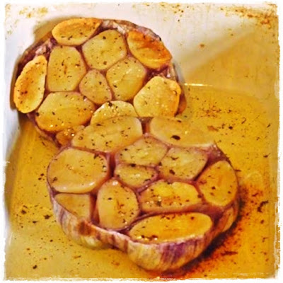 how to roast garlic