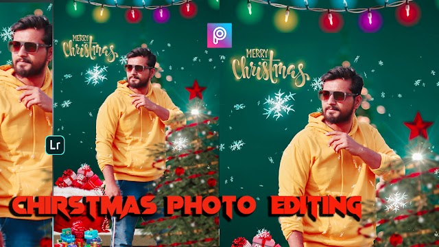 Christmas Editing In Picsart | Merry Christmas Editing Tutorial | Picsart Christmas Special Editing 2021