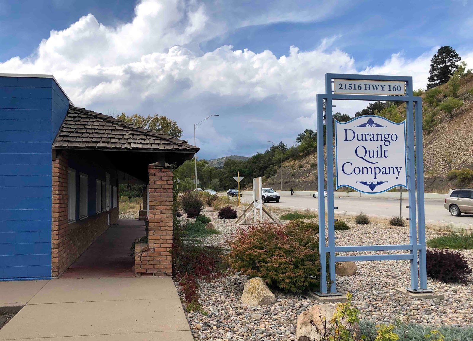 Cat Patches Quilt Shop Durango Quilt Company; Durango, Colorado