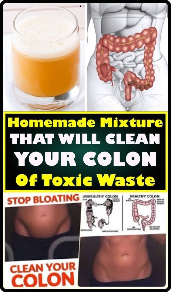 Homemade Mixture That Will Clean Your Colon Of Toxic Waste Healthy Bright