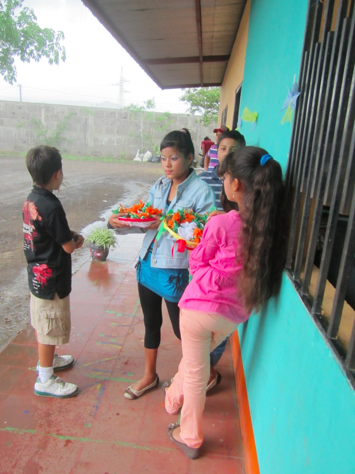 Mom and kids' Nicaraguan adventure Mother's Day celebration at school