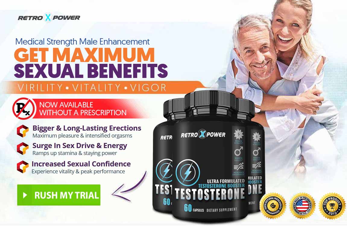 Retro X Power Testosterone Best Male Enhancement (Penis Enlargement