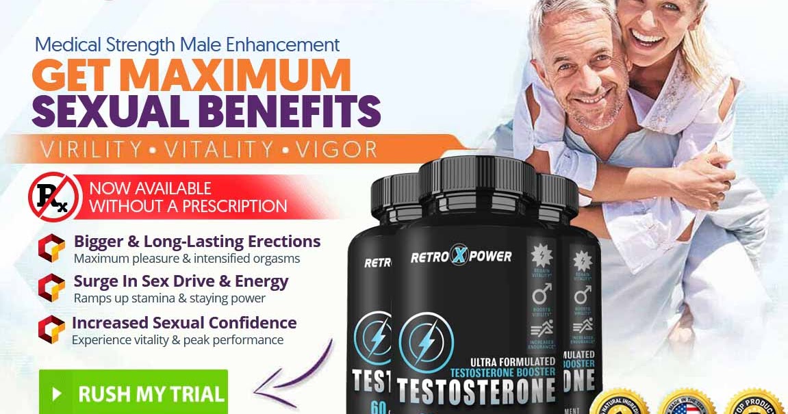 Retro X Power Testosterone Best Male Enhancement (Penis Enlargement