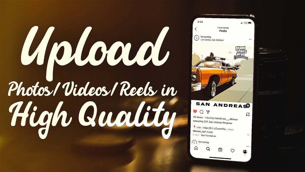 How to upload high quality Photos/Videos/Reels on Instagram