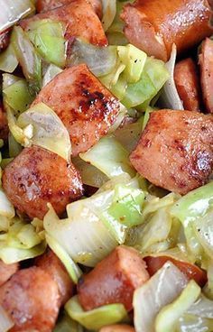 potatoes sausage slow cooker cabbage