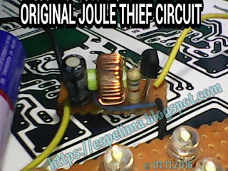 gambar original joule thief circuit