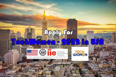 Apply For TechWomen 2022 - Fully Funded Internship in USA