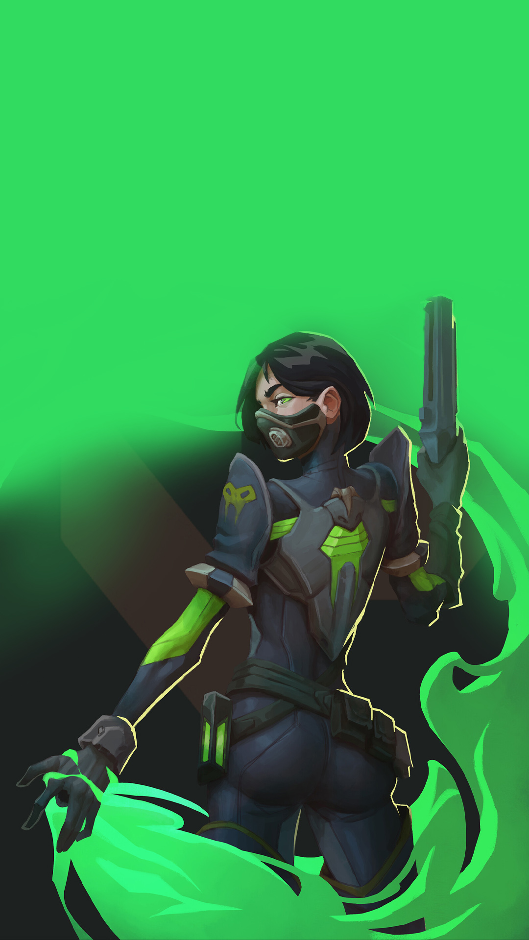 Viper valorant fanart wallpaper