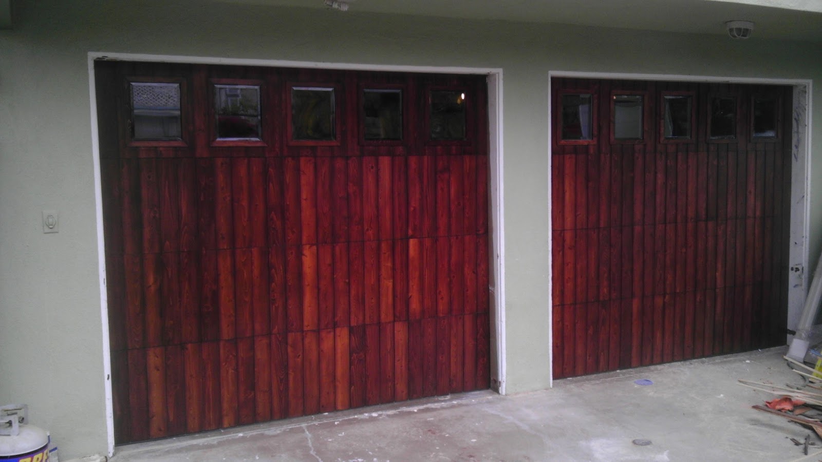 The Frugal Renovator Yes, You Can Build Your Own Garage Doors