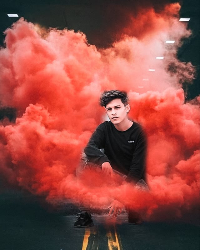 Snapseed Smoke Bomb Photo Editing - [AF Edit]