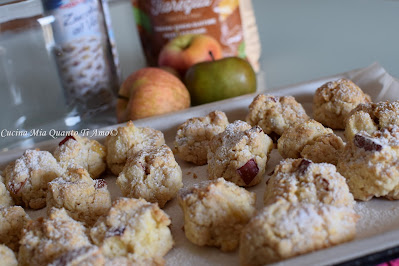 Biscotti alle mele senza glutine e senza lattosio