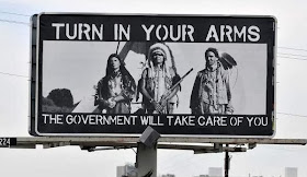 Turn In Your Guns Sign