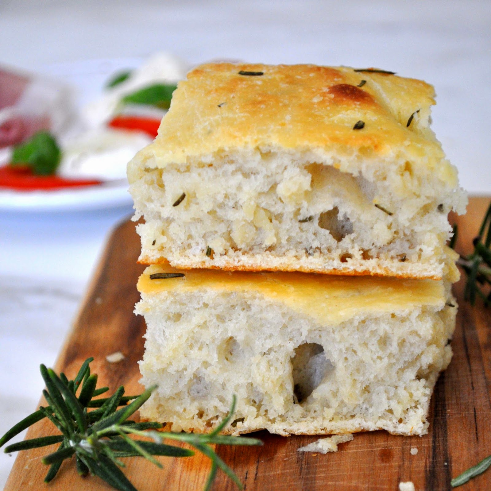 Cooking with Manuela: Homemade Italian Rosemary Focaccia Bread