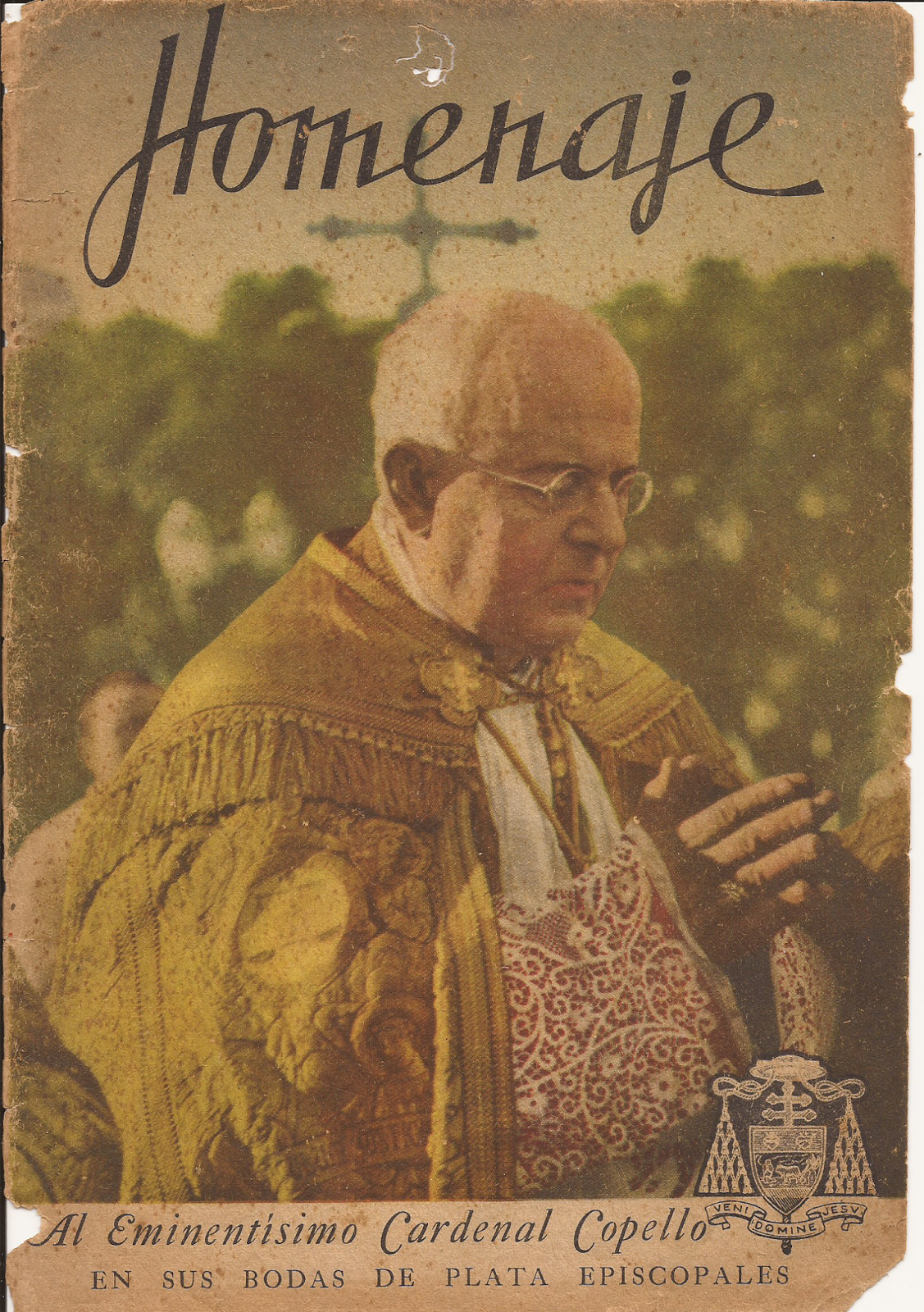 Heráldica en la Argentina Escudo del cardenal Santiago Luis Copello (3