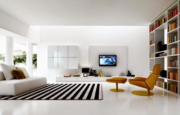 Carpet in black and white – wonderful ideas