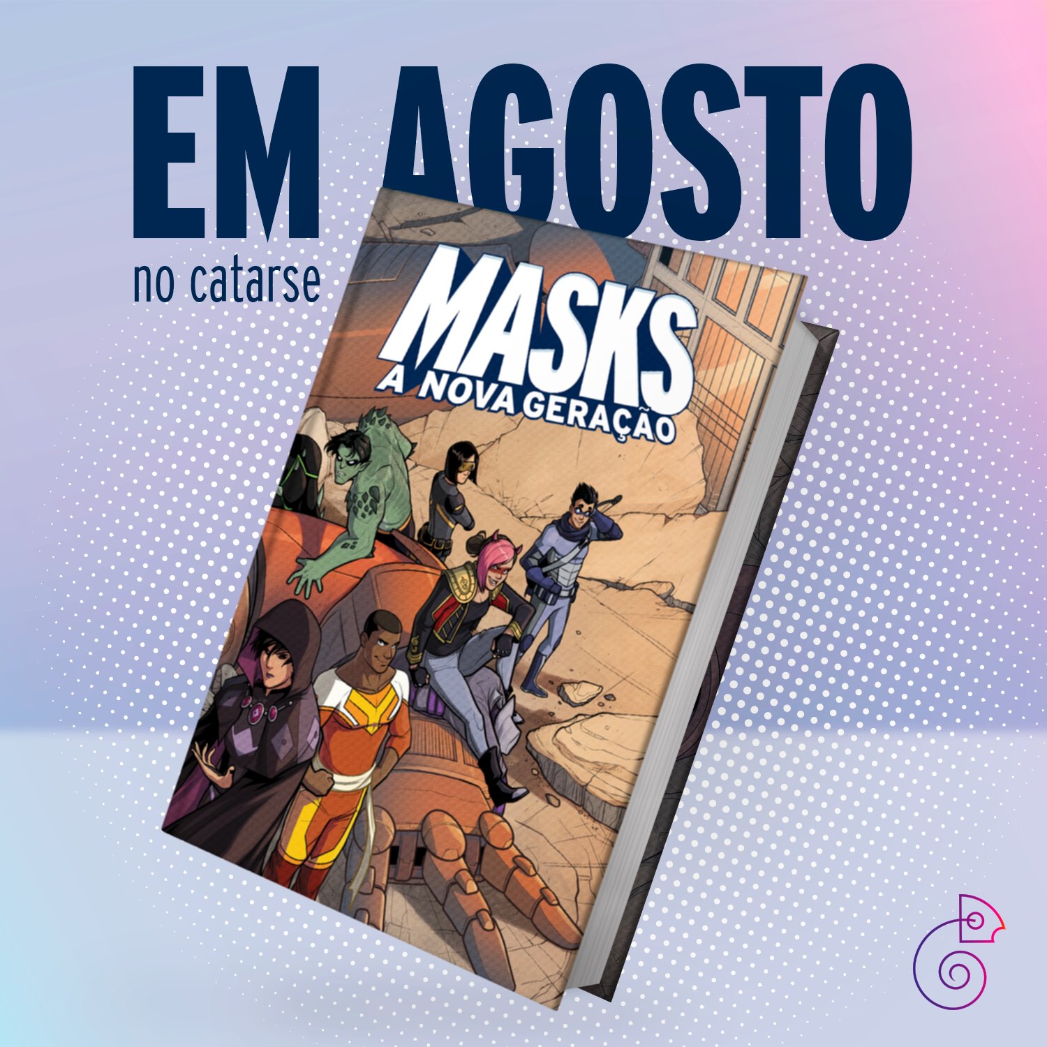 Confraria dos RPGs MASKS a New Generation chega em português em agosto