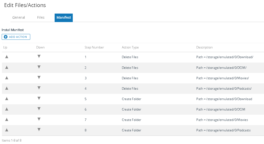 Clearing Downloads, Pictures, and other File System attributes for