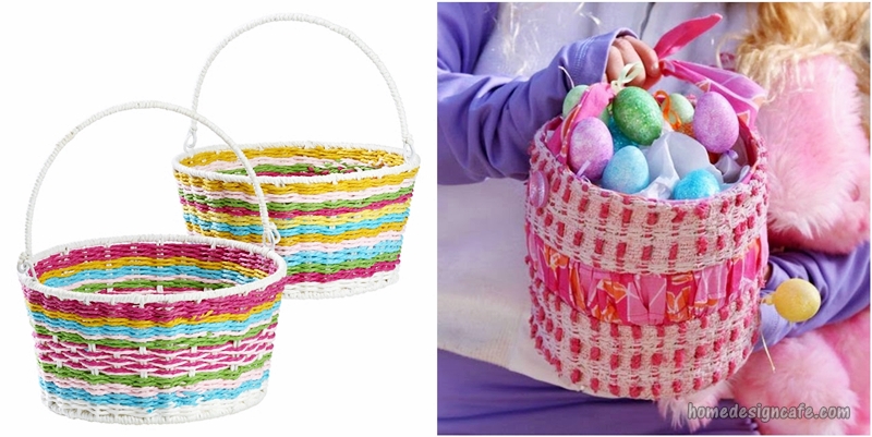 Rope Easter Basket, Easter Basket Ideas, DIY, Easter Crafts