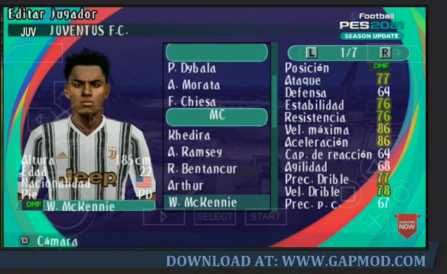 PES 2021 PPSSPP Lite 200MB Android Fix Cursor PES 2021 PPSSPP Lite 200MB Android Fix Cursor