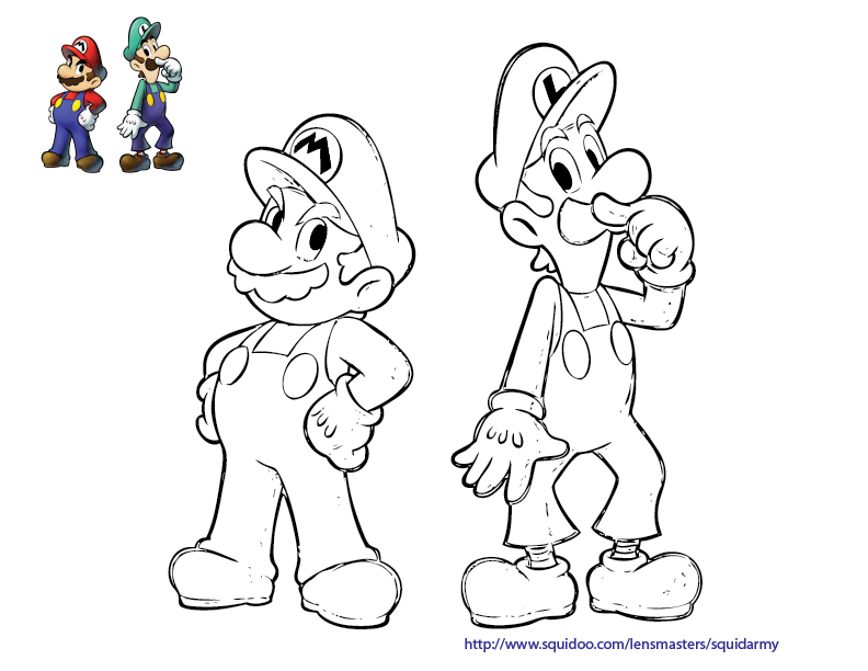 coloring pages mario games - photo #32