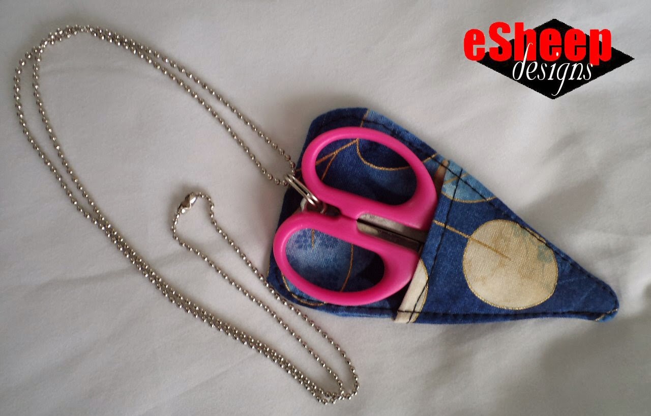 eSheep Designs Free Pattern/Tutorial Scissors Sheath