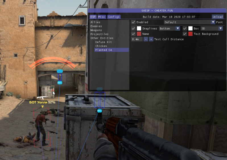 TẢI HACK CSGO MIỄN PHÍ MỚI NHẤT GO ONLY ESP (CHỈ ESP) DLL + INJECTOR