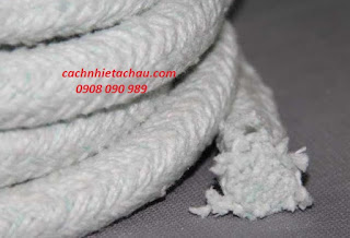 Dây sợi gốm Ceramic chịu nhiệt, chống cháy | Cách nhiệt Á Châu Ceramic%2BFiber%2BRope1