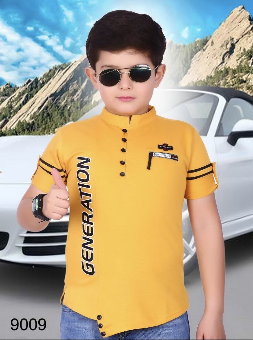 Kids Fashion Boys T Shirts Casual And Partywear