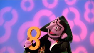 The Count sings a song that is “Eight is Great.” Sesame Street Episode 4321 Lifting Snuffy season 43