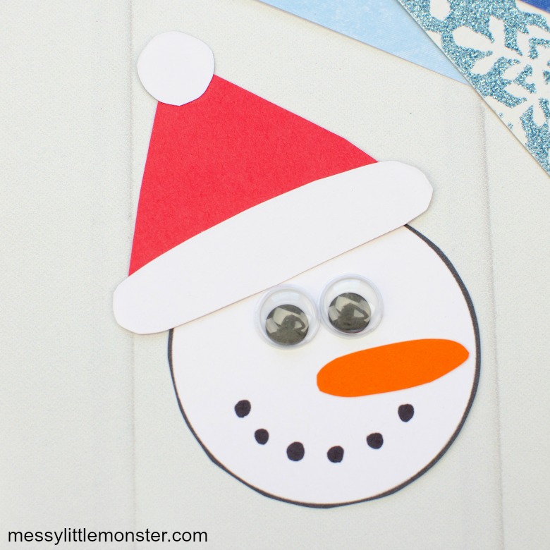 Cute Clothespin Snowman Craft for Kids - Taming Little Monsters