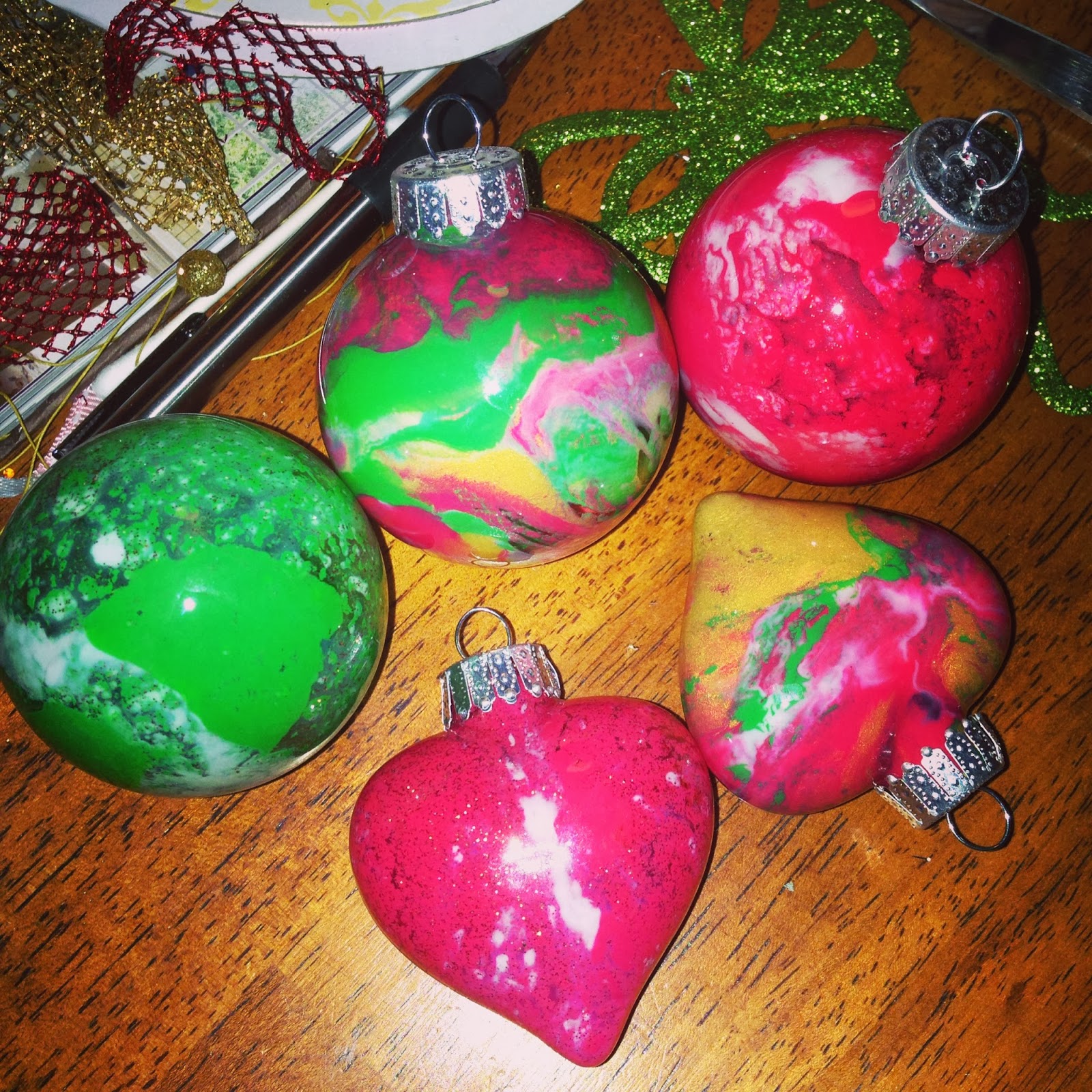 DIY Christmas Ornaments Jersey Girl, Texan Heart