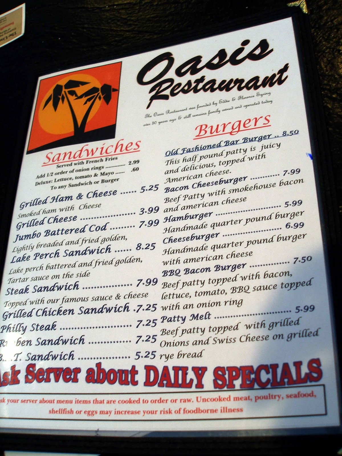 The Unsung Bars of Bay City Back from the ashes, the Oasis serves up