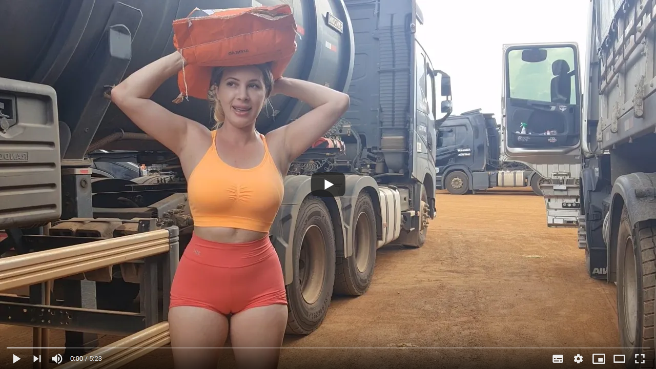 ALINE FUCHTER OURIQUES A CAMINHONEIRA MAIS GOSTOSA DO BRASIL