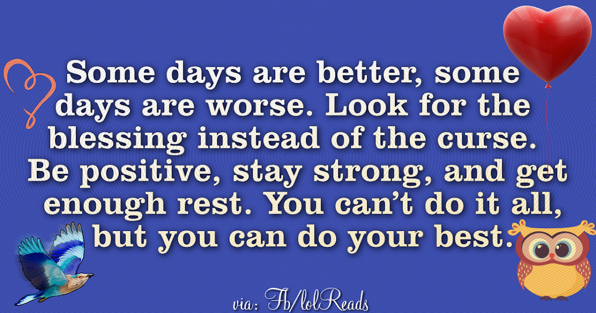 Life is a series of Ups and Downs