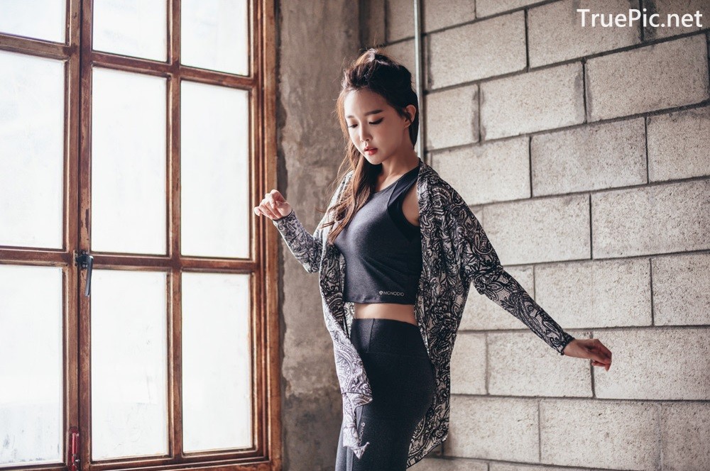Image Korean Fashion Model - Yoon Ae Ji - Fitness Set Collection - TruePic.net - Picture-32