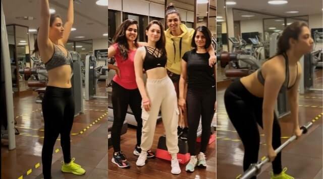 Tamannaah Bhatia is Back To Her Pre-Covid Body, Shares Her Workout Routine Video.