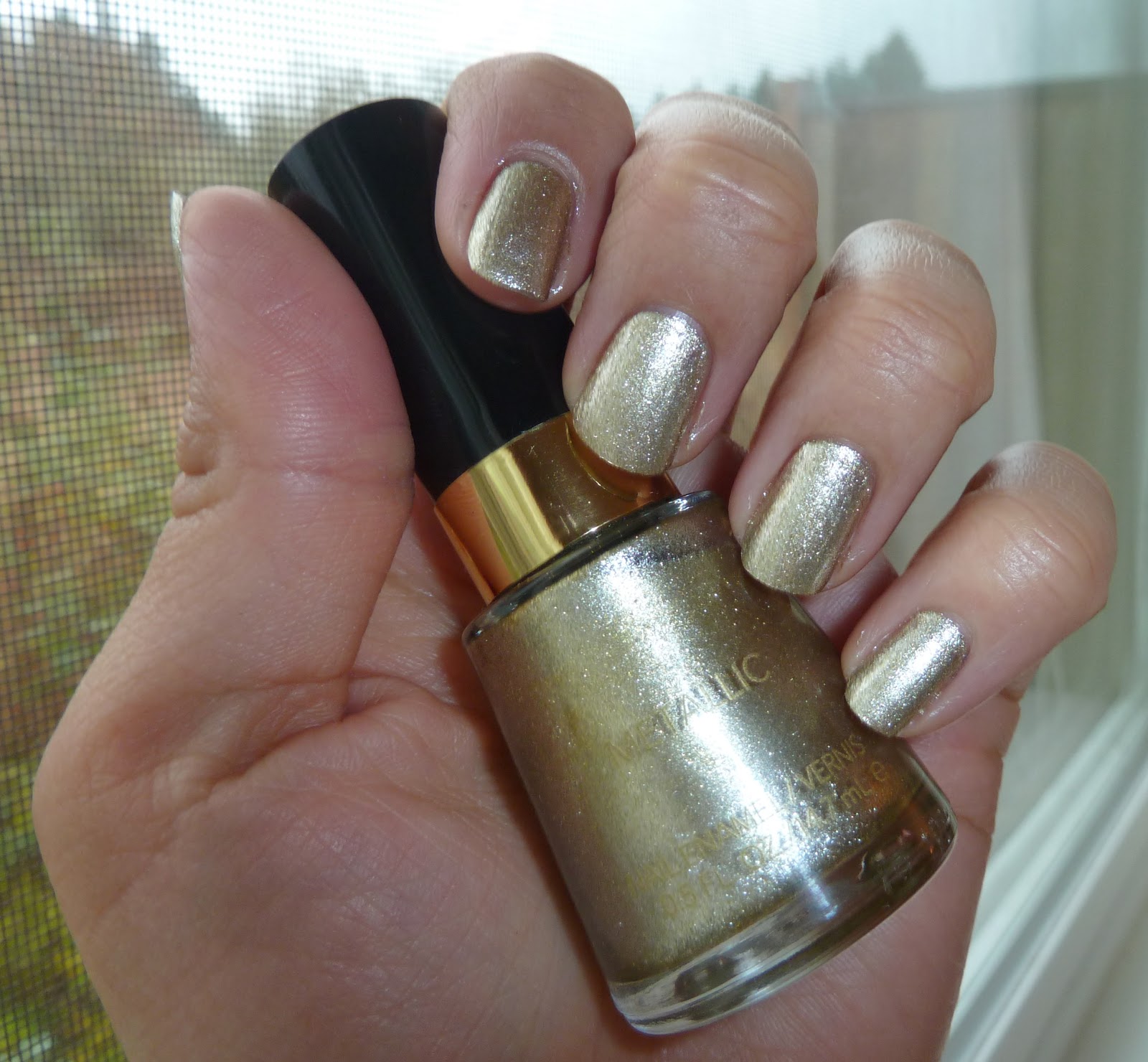 Confessions Of The Pretty Kind Revlon's Gold Coin Nail Polish